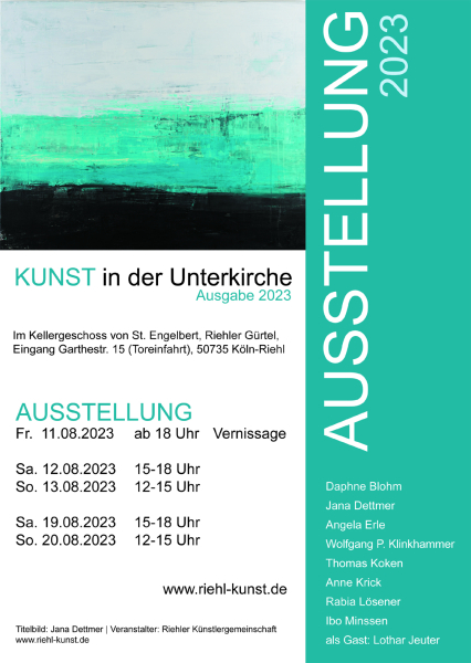 Plakat Kunstausstellung 2023 Jpg